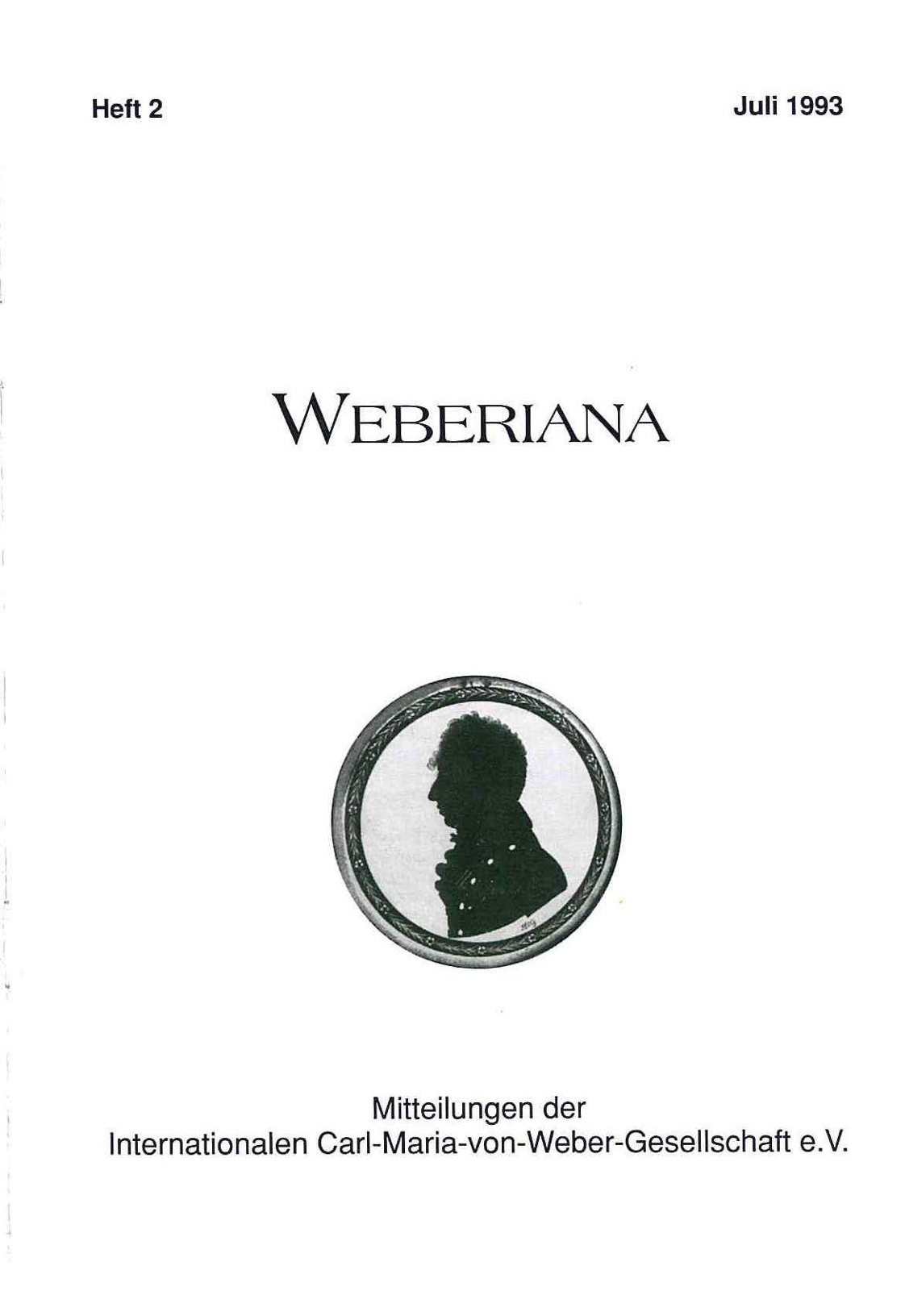 					Ansehen Bd. 2 (1993): Weberiana
				